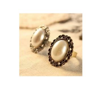 Ring New Style Retro Hellow Woodwork Pearl Gem.jpg